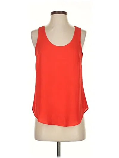 Pre-owned Jcrew Tank Top Red Halter Neckline Tops