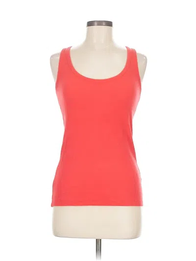 Pre-owned Jcrew Tank Top Red Strapless Neckline Tops