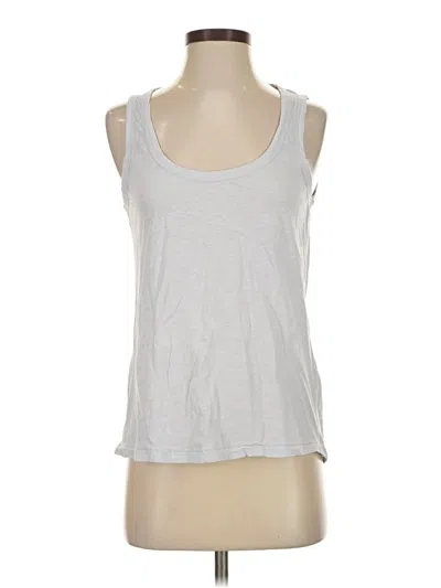 Pre-owned Jcrew Tank Top Silver Halter Neckline Tops