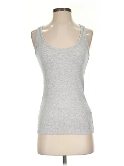 Pre-owned Jcrew Tank Top Silver Halter Neckline Tops