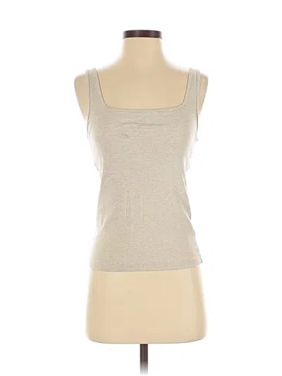 Pre-owned Jcrew Tank Top Silver Tops
