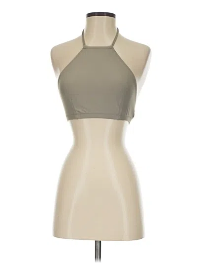 Pre-owned Jcrew Tank Top Tan Halter Neckline Tops