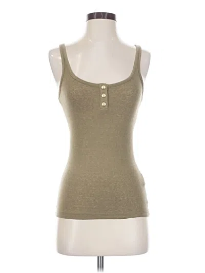 Pre-owned Jcrew Tank Top Tan Strapless Neckline Tops