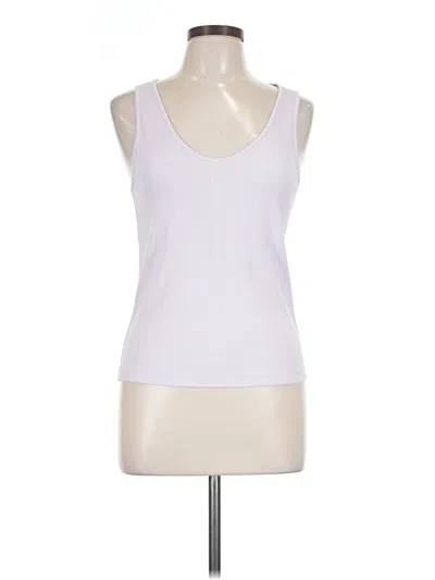 Pre-owned Jcrew Tank Top White Halter Neckline Tops