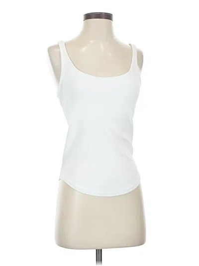 Pre-owned Jcrew Tank Top White Strapless Neckline Tops