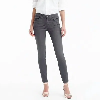 Jcrew Toothpick Mis Rise Skinny Jeans In Gray