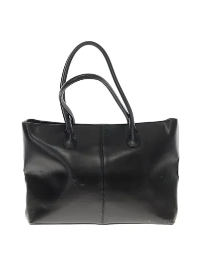 Pre-owned Jcrew Tote Bag In Black