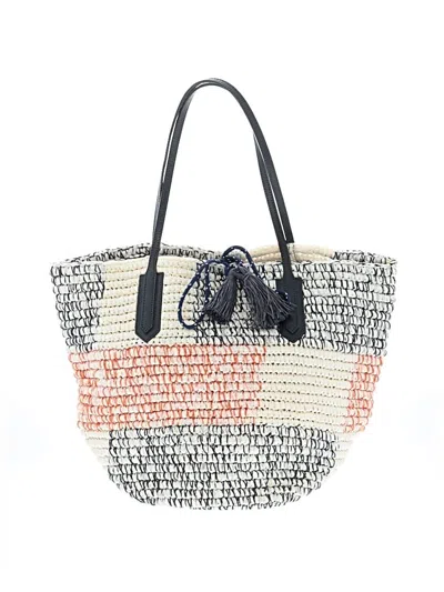 Pre-owned Jcrew Tote Bag In White