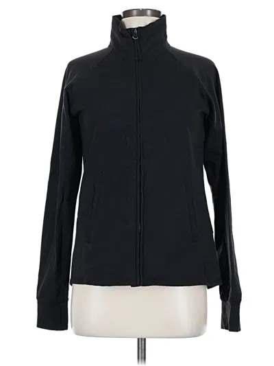 Pre-owned Jcrew Track Jacket In Black