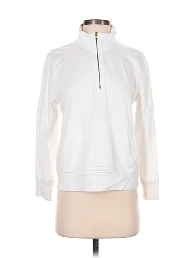 Pre-owned Jcrew Track Jacket In White