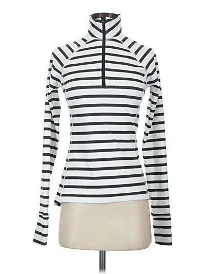Pre-owned Jcrew Track Jacket In White