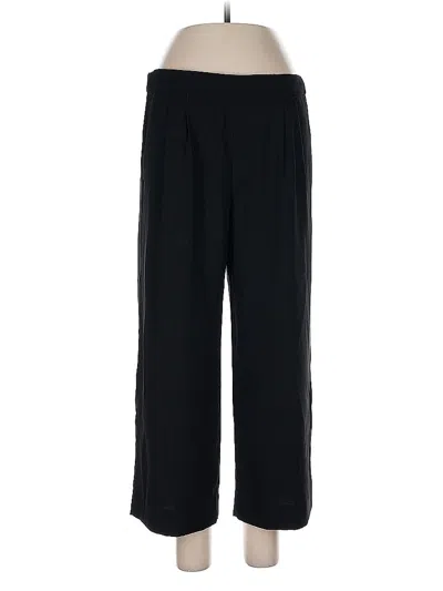 Pre-owned Jcrew Track Pants In Black