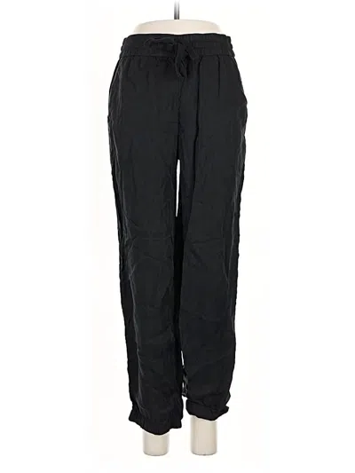 Pre-owned Jcrew Track Pants In Black