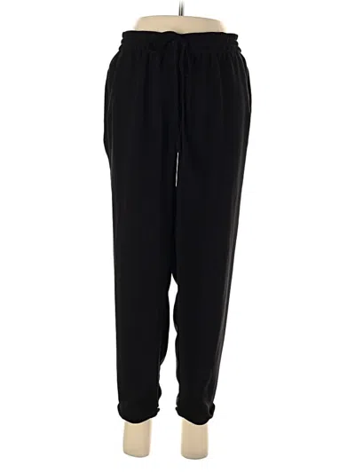 Pre-owned Jcrew Track Pants In Black