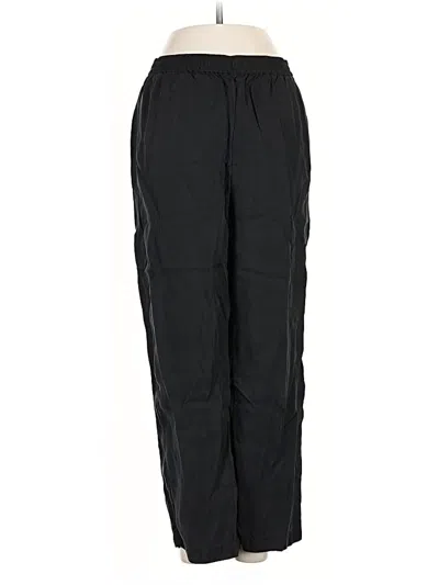 Pre-owned Jcrew Track Pants In Black