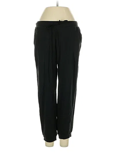 Pre-owned Jcrew Track Pants In Black