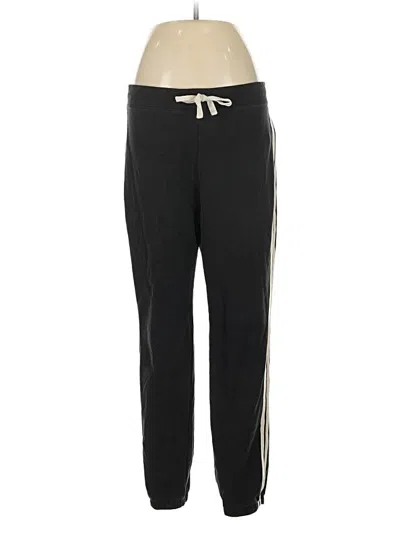 Pre-owned Jcrew Track Pants In Black