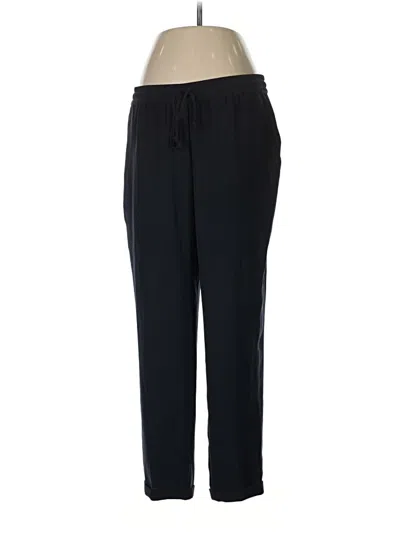 Pre-owned Jcrew Track Pants In Black
