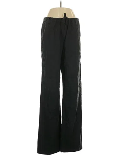 Pre-owned Jcrew Track Pants In Black