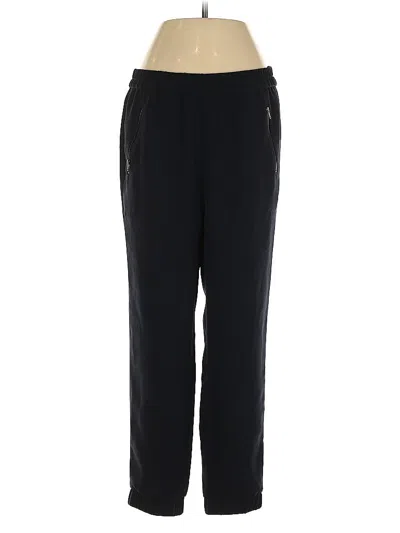 Pre-owned Jcrew Track Pants In Black
