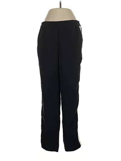 Pre-owned Jcrew Track Pants In Black