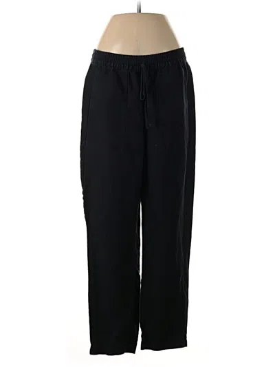 Pre-owned Jcrew Track Pants In Black