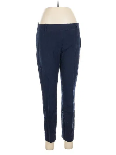 Pre-owned Jcrew Track Pants In Blue