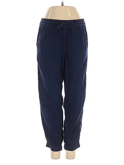 Pre-owned Jcrew Track Pants In Blue