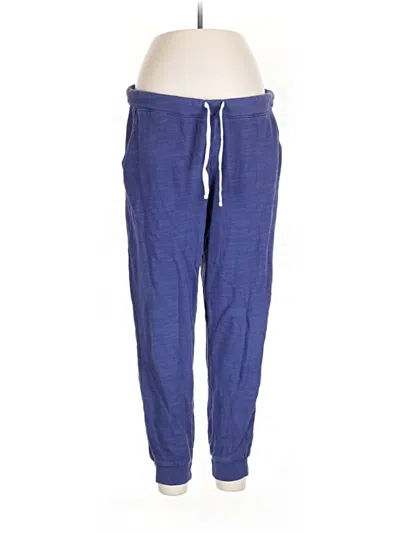 Pre-owned Jcrew Track Pants In Blue