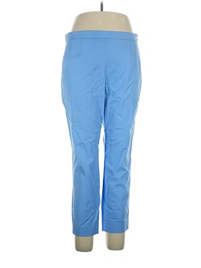 Pre-owned Jcrew Track Pants In Blue