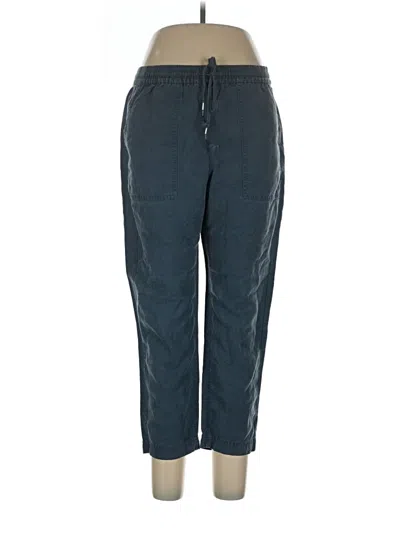 Pre-owned Jcrew Track Pants In Blue