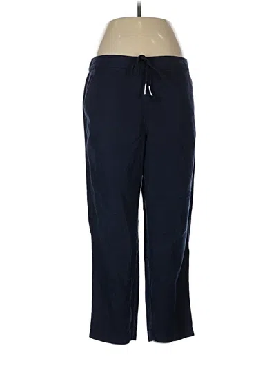 Pre-owned Jcrew Track Pants In Blue