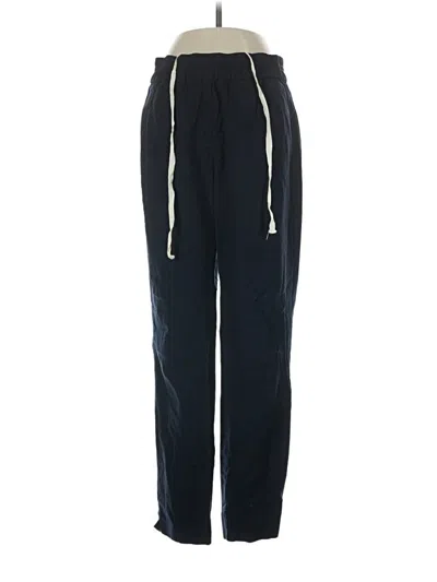 Pre-owned Jcrew Track Pants In Blue