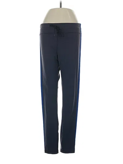 Pre-owned Jcrew Track Pants In Blue