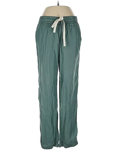 Pre-owned Jcrew Track Pants In Green