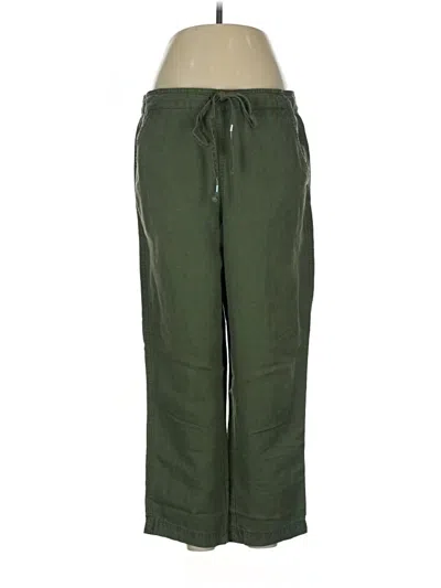 Pre-owned Jcrew Track Pants In Green