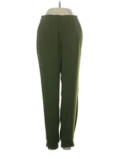 Pre-owned Jcrew Track Pants In Green