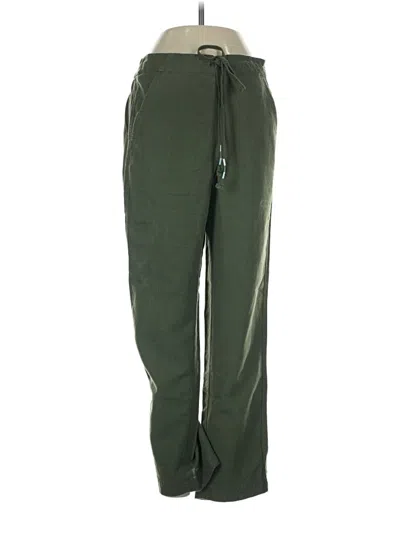 Pre-owned Jcrew Track Pants In Green