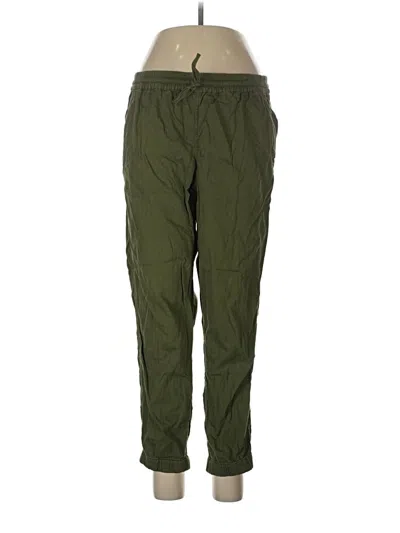 Pre-owned Jcrew Track Pants In Green