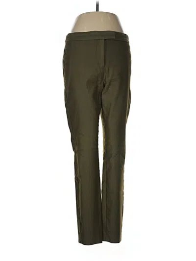 Pre-owned Jcrew Track Pants In Green