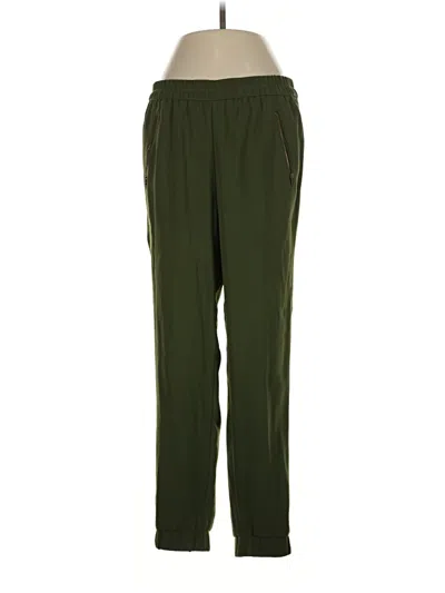 Pre-owned Jcrew Track Pants In Green
