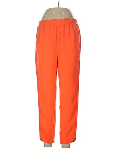 Pre-owned Jcrew Track Pants In Orange