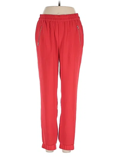Pre-owned Jcrew Track Pants In Red