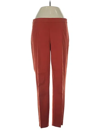Pre-owned Jcrew Track Pants In Red