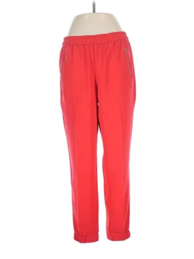 Pre-owned Jcrew Track Pants In Red