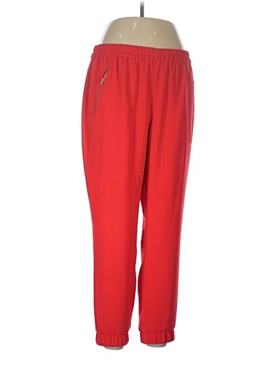 Pre-owned Jcrew Track Pants In Red