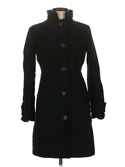 Pre-owned Jcrew Trenchcoat In Black