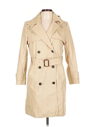 Pre-owned Jcrew Trenchcoat In Brown