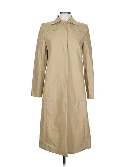 Pre-owned Jcrew Trenchcoat In Brown