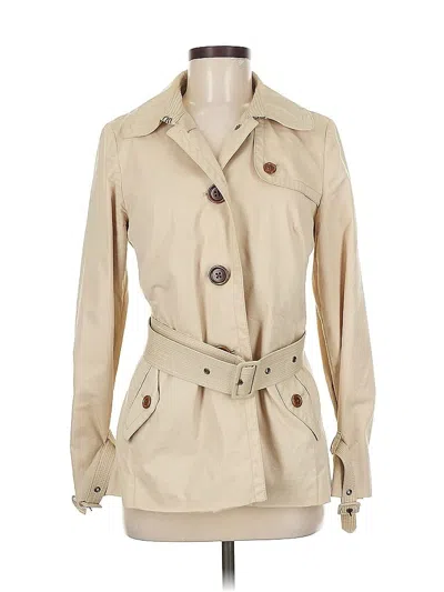 Pre-owned Jcrew Trenchcoat In Brown